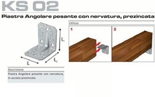 PIASTRA ANGOLARE PESANTE CON