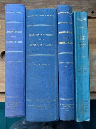 Farmacopea ufficiale della - farmacopea,