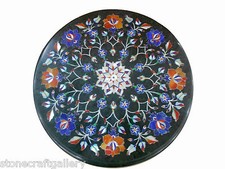 Tavolino Da Caffè In Marmo 12" Pietra Dura Inaly Decorazione Per La Casa