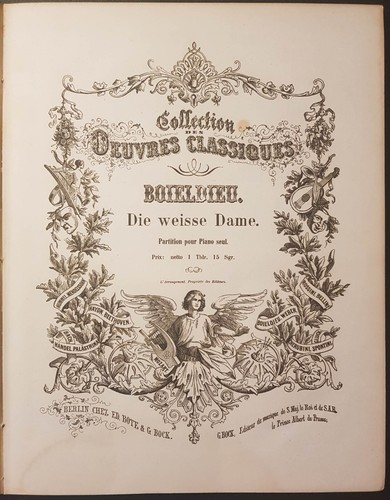 Boieldieu signora bianca - boieldieu:,