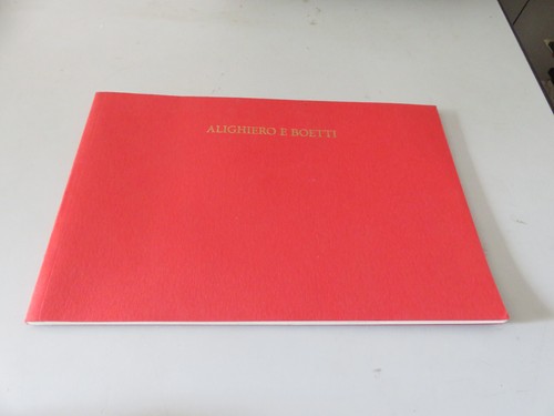 Alighiero boetti uno - e, boetti.