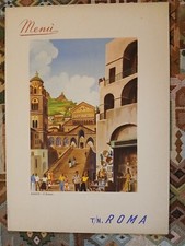 menù 1960 – AMALFI, Il