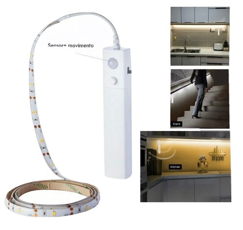 Striscia led batteria con - a,