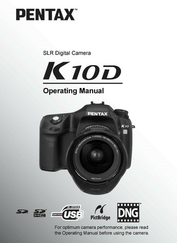 Pentax 10d manuale di - pentax,