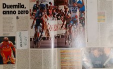 MICHELE BARTOLI, IVAN GOTTI, MARCO PANTANI CICLISMO 2000 CLIPPING ARTICOLO