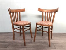 Coppia Sedie Anni 50 In Faggio Nello Stile Di Thonet