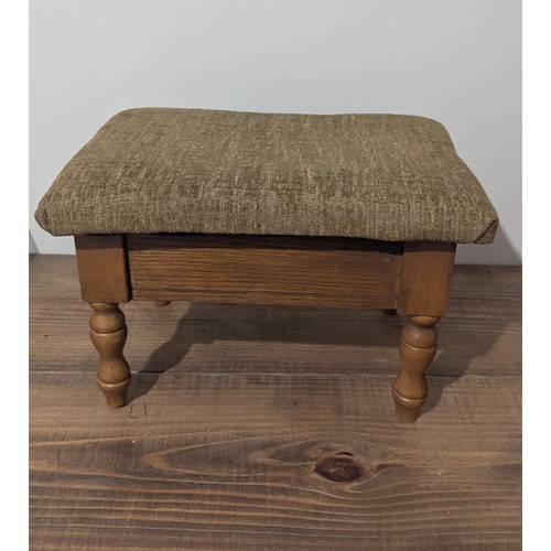 Poggiapiedi vintage legno - vintage,