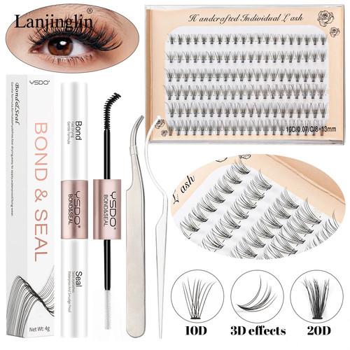 Ciglia singole gruppi kit - ciglia, diy