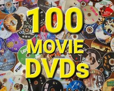 100 Assorted DVD LOT-