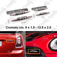Stemma Logo Scritta JCW compatibile MINI COOPER JOHN COOPER WORKS S countyman sd