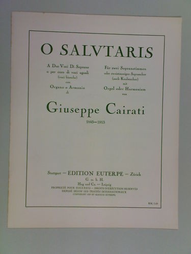 Euterpe guiseppe cairati - euterpe, o