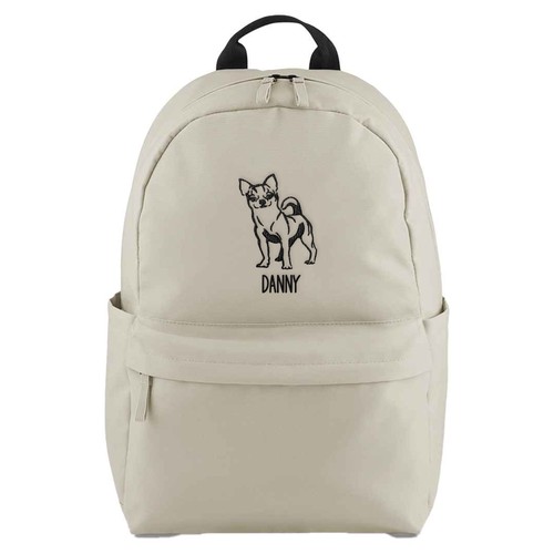 Zaino chihuahua ricamo - zaino,