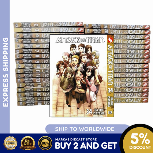 Attack titan - (vol., 1-34)