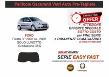 PELLICOLE OSCURANTI VETRI AUTO Ford fiesta 3 p solo lunotto 35% E F OFFERTA