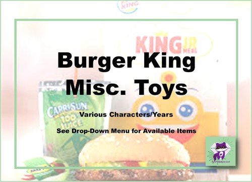 Burger king giocattoli - burger,