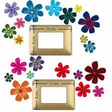 Flowers Wall Stickers Light
