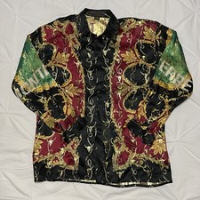 CAMICIA UOMO SETA METALLIZZATA