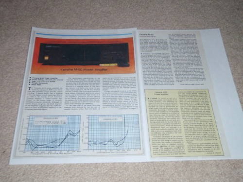 Yamaha amplificatore - yamaha, m-50