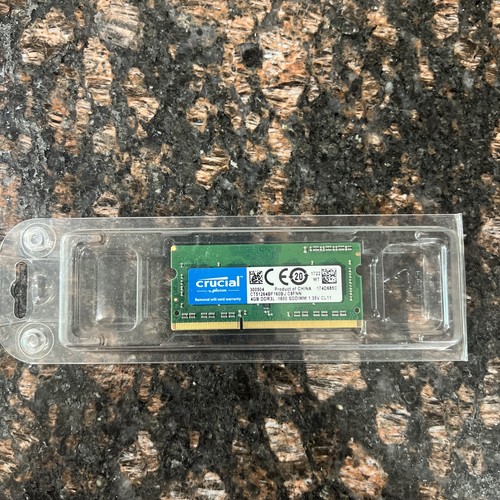 Crucial ddr3l 1600 sodimm - 4, gb