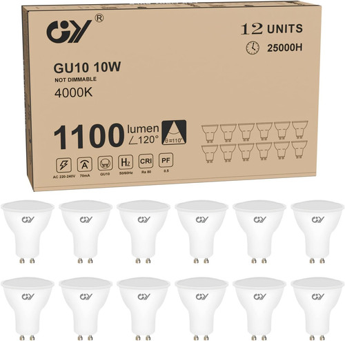 Lampadine led gu10 10w - lampadine,