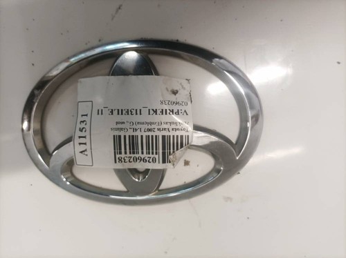 Emblema toyota yaris 2007 - 2007,