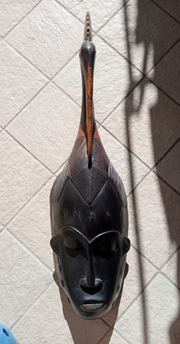 Maschera tribale epoca - maschera,