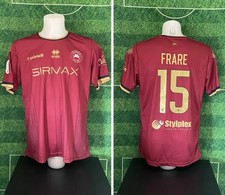 Maglia CITTADELLA calcio MATCH WORN Erreà 2023 2024 15 FRARE + COA Bolaffi
