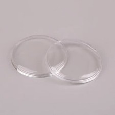 Vetro per orologio vintage in plexiglass acrilico rotondo bombato varie misure