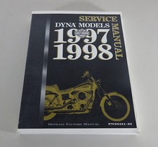 Manuale Di Officina Harley Davidson Dyna Modelli 1997 / 1998 Da 07/1997