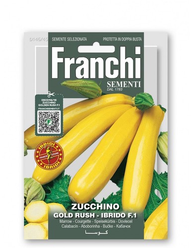 Semi zucchino gold - zucchino, rush
