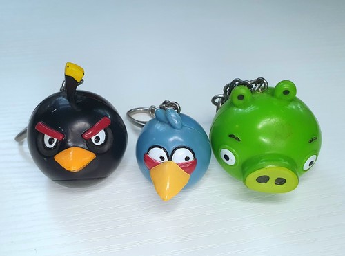 Angry birds keyring figures - angry,