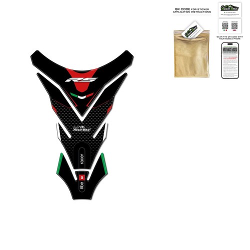 Resin bike stickers - bike, 3d