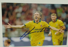 AUTOGRAFO LUKA MODRIC FOTO