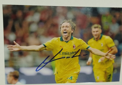 Autografo luka modric - luka, foto