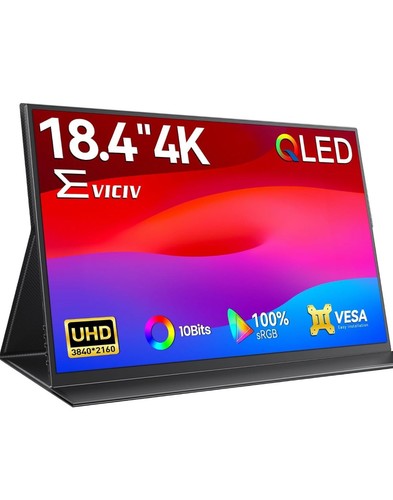 Eviciv monitor portatile qled - monitor,