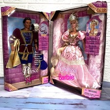 Rapunzel Barbie & Prince Ken -