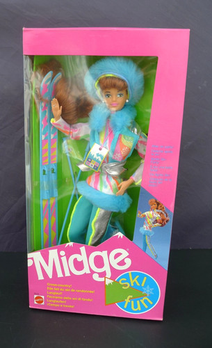 Rara bambola barbie ski - bambola,