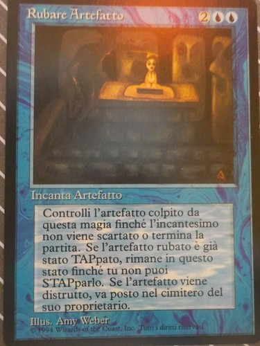 Carta magic adunanza - carta, rubare