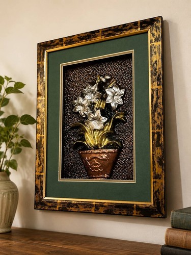 Arte parete floreale 3d - arte, da