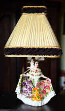 G.GIRARDI-CERAMICA  lampada ARTE VICENZA-DOLCE FANCIULLA  SCULTURA ARTE STATUA 