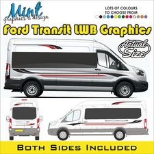Adesivi lwb ford - lwb, transit