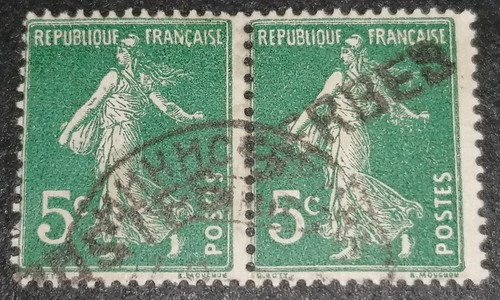 Francia postes serbes - postes, 5c