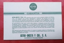 Astra unceta cia - unceta, y