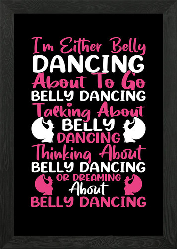 Poster divertente ballerina