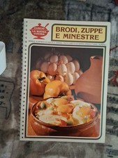 Libro ricette brodi zuppe e - ricette,