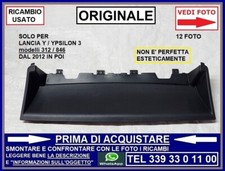 PLASTICA RIVESTIMENTO INFERIORE QUADRO STRUMENTI CONTA KM LANCIA Y YPSILON 3 312
