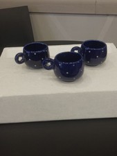 BACI PERUGINA 3 TAZZINE CERAMICA CON Disegno Interno 