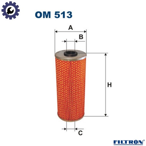 Filtro olio 513 per - filtro,