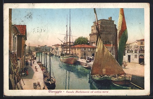 Viareggio canale burlamacca - viareggio,,