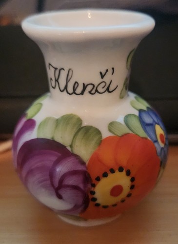 Vaso miniatura floreale - in,